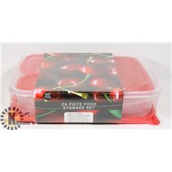 NEW 26PC FOOD STORAGE SET