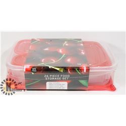 NEW 26PC FOOD STORAGE SET
