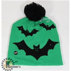 HALLOWEEN LED KNITTED TUQUE (W/ 3 FLASHING MODES)