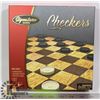 Image 1 : CHECKERS GAME IN BOX  NEW
