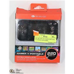 MY ARCADE GO GAMER PORTABLE V CONSOLE 220 GAMES
