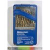 Image 1 : 29 PIECE MASTERCRAFT TITANIUM DRILL BIT SET