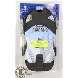 ANTI SLIP GRIP ONS BOOT TRACTION- 2 PAIRS-