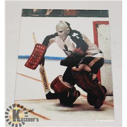 JACQUES PLANTE TORONTO MAPLE LEAFS PHOTO
