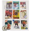 Image 1 : AUTOGRAPHED 9 HOCKEY CARD LOT JEREMY ROENICK