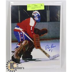 TEAM USA GOALIE RON LOW SIGNED PHOTO