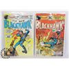 Image 1 : 2 VINTAGE 30 CENT BLACKHAWK COMICS