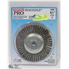 Image 1 : OSBORN PRO 61/2 HIGH SPEED KNOT WIRE WHEEL BRUSH