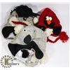 Image 1 : LOT OF 3 ANIMAL FACE TOQUES