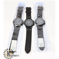 LOT OF 3 NEW MENS WATCHES