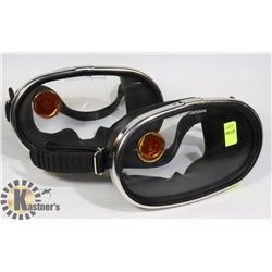 TWO NEMROD MADE IN SPAIN DIVING GOGGLES