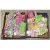 Image 1 : TWO FLATS OF KIDS PARTY SUPPLIES