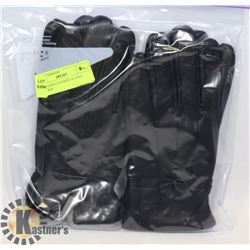 2PK LADIES LEATHER GLOVES X-LARGE