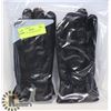 Image 1 : 2PK LADIES LEATHER GLOVES LARGE