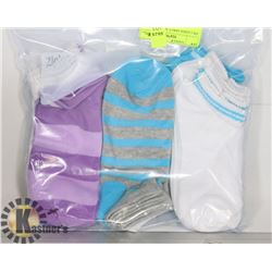 3PK LADIES ANKLE SOCKS