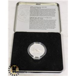 2000 RCM STERLING SILVER 50 CENT PC CURLING