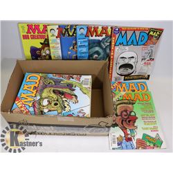 BOX OF MAD MAGAZINES