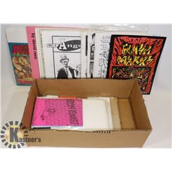 BOX OF ADULT COMIC BOOKS