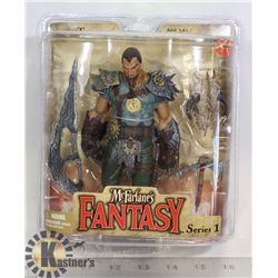 MCFARLANE FANTASY WARRIOR TYR ACTION FIGURE