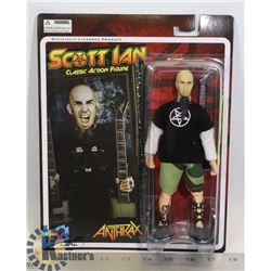 SCOTT IAN ANTHRAX ACTION FIGURE WITH GUITAR