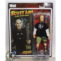 SCOTT IAN ANTHRAX ACTION FIGURE WITH GUITAR