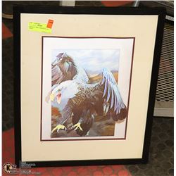 3D EFFECT WALL DISPLAY OF AN EAGLE