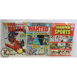 THREE NO.1 20 CENT COMICS