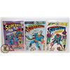 Image 1 : THREE 30 CENT SUPERMAN COMICS