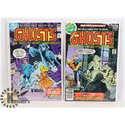 TWO 50 CENT GHOSTS COMICS
