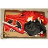 Image 1 : CALGARY FLAMES FAN LOT - 2 CAR WINDOW FLAGS AND 1