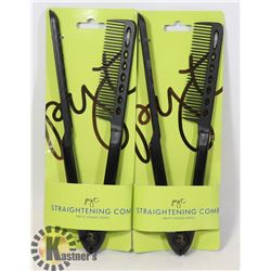 TWO NEW STRAIGHTENING COMBS7.5