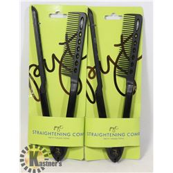TWO NEW STRAIGHTENING COMBS