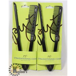 TWO NEW STRAIGHTENING COMBS