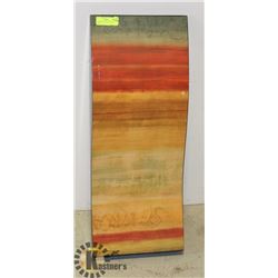 CONCAVE AND CONVEX WOOD FRAMED