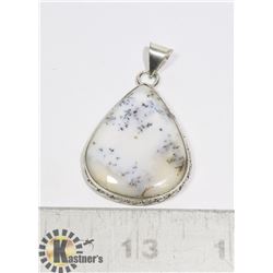 #35-DENTRITIC OPAL PENDANT