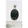 Image 1 : #51-BLOODSTONE PENDANT