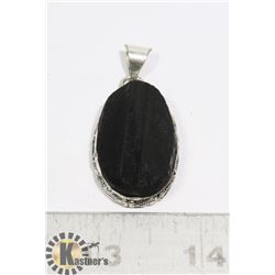 #39-RAW TOURMALINE PENDANT