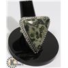 Image 1 : #11-OCEAN JASPER RING SIZE 9