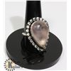 Image 1 : #15-ROSE QUARTZ RING SIZE 9.5