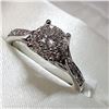 Image 3 : 14K WHITE GOLD DIAMOND(0.4CT) DIAMOND(0.16CT)
