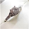 Image 4 : 14K WHITE GOLD DIAMOND(0.4CT) DIAMOND(0.16CT)