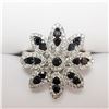 Image 1 : 14K WHITE GOLD 17 BLACK DIAMOND  DIAMONDS