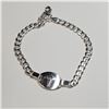 Image 1 : SILVER  BRACELET (~LENGTH 8INCHES) (~WEIGHT 12.5G)