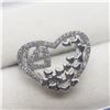 Image 2 : SILVER CUBIC ZIRCONIA  RING (~SIZE 6.5)