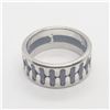 Image 1 : SILVER 9.5G RING (~SIZE 10)