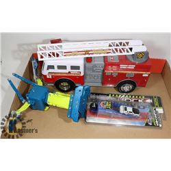 MECCANO CHARGEABLE ROBOT,NEW SHOCK RACER,