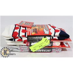 3PK LADIES HEAT WAVE SOCKS