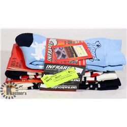 3PK LADIES HEAT WAVE SOCKS