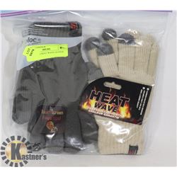 2PK LADIES HEAT WAVE GLOVES