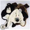 Image 1 : LOT OF 3 ANIMAL FACE TOQUES